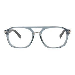 Dior Mens Aviator Blue Havana Transparent Fashion Designer Eyewear